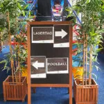 Volop plezier met voldoende afstand 4 Informatiebord 1