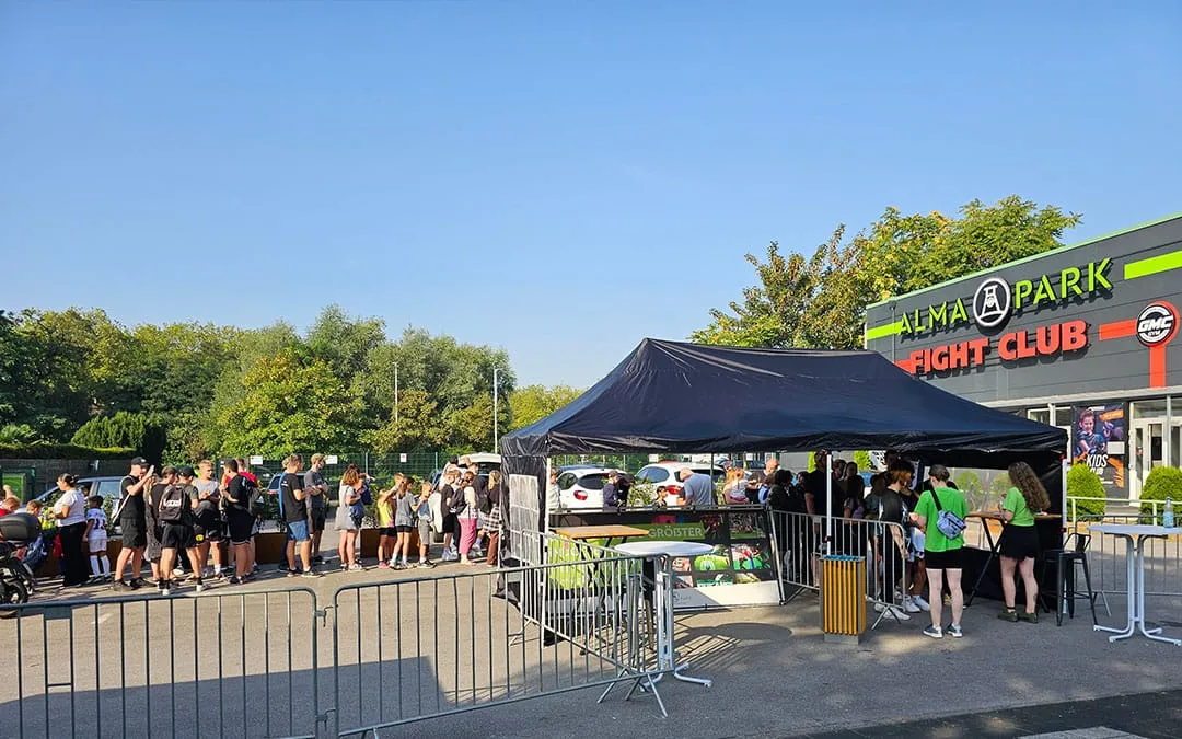 Bedrijfsevenement bij Alma Park in Gelsenkirchen