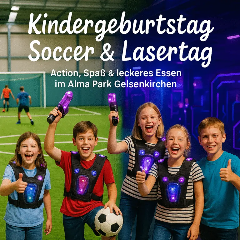 Football and laser tag